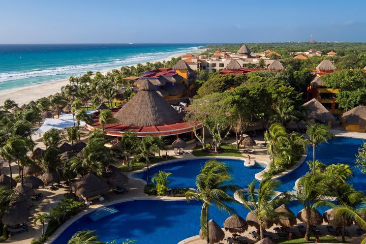 El hotel está en la zona de Playacar