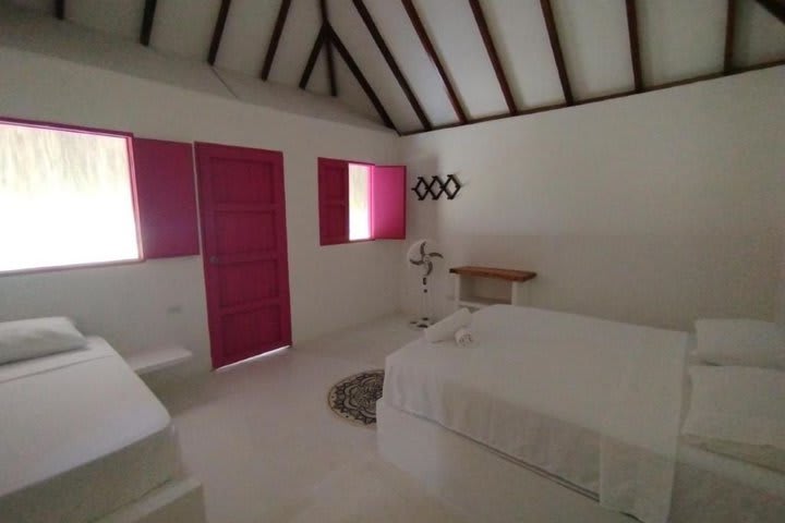 Habitación con dos camas