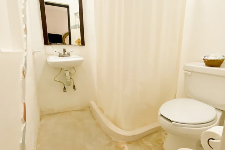 Interior de un baño