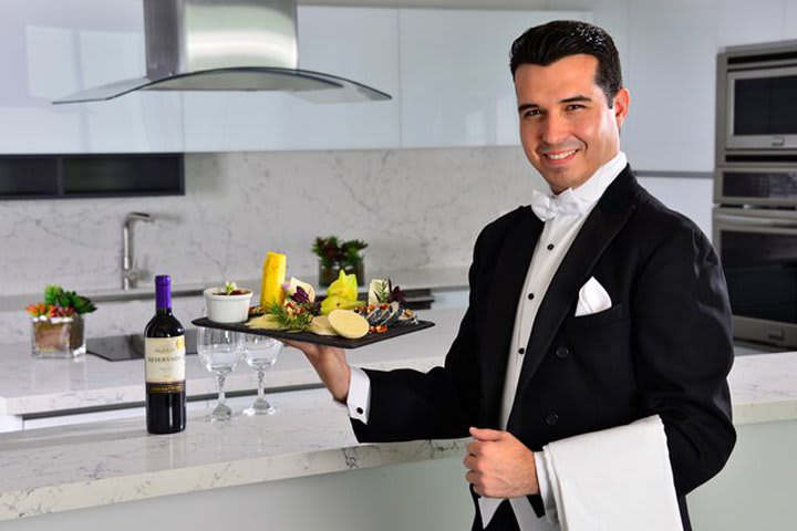 Butler service in the presidential suite