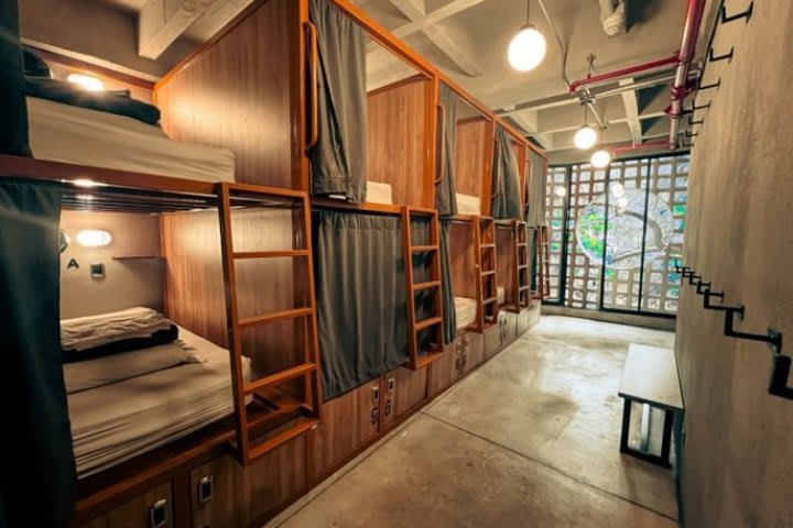 Bed in 10-Bed Mixed Dormitory with bathroom