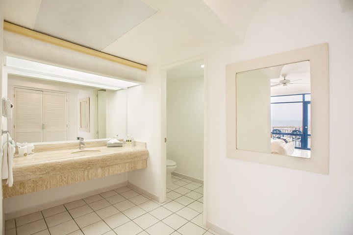 Baño privado en la junior suite