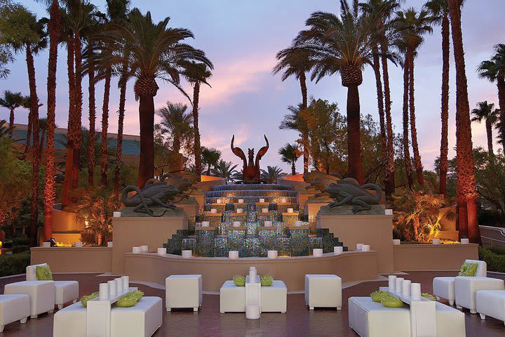 Four Seasons Hotel Las Vegas has a large terrace