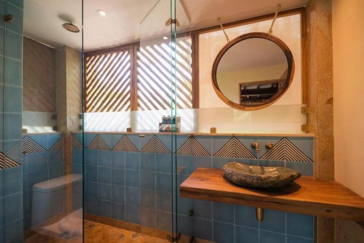 Baño privado de una habitación