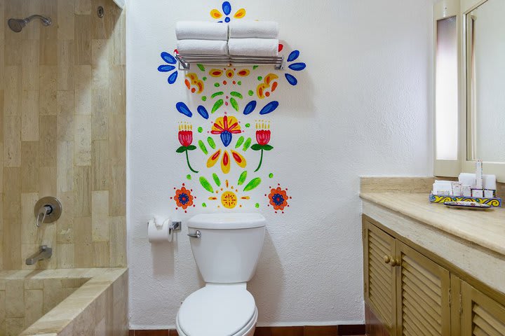 Baño privado de una habitación