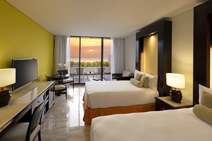 Junior suite with lagoon view