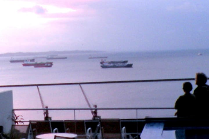 Deck Bar at Solar do Carmo in Salvador de Bahia