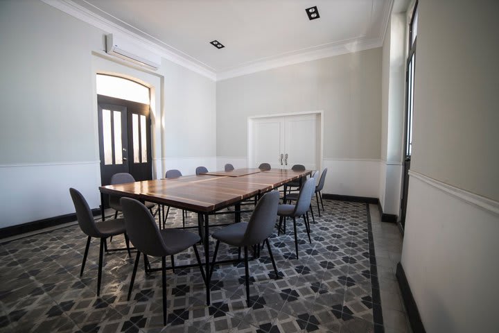 Interior of a boardroom