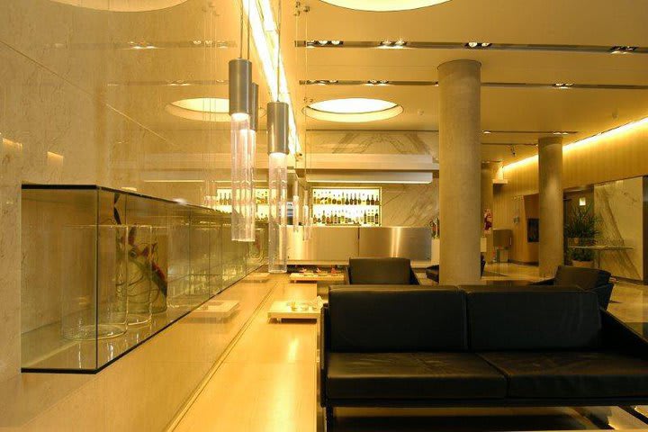 Lobby del Vista Sol, hotel en Buenos Aires