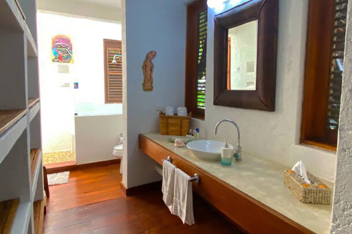 Baño privado de una habitación