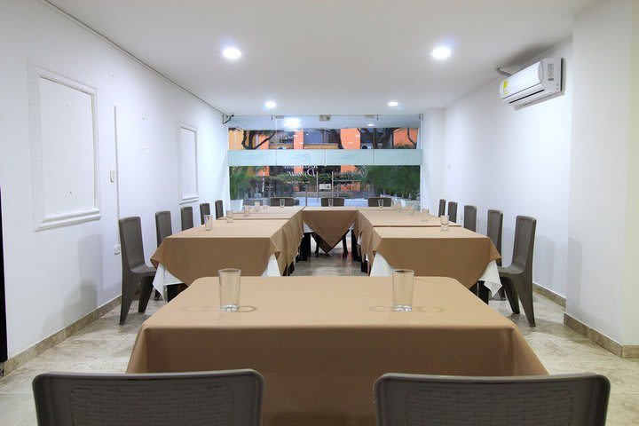 Vista del restaurante