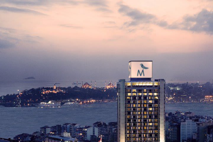 The Marmara Taksim hotel is located in central Istanbul