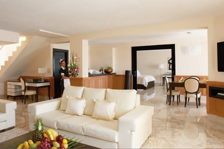 Interior de una suite imperial