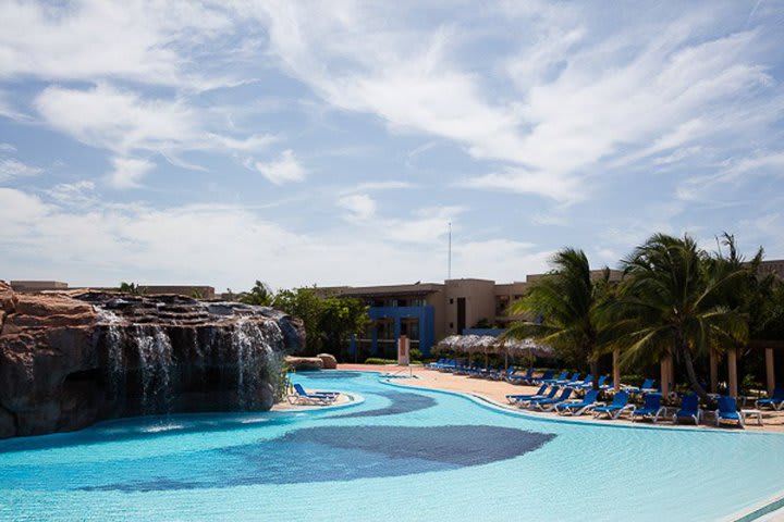 The property has three pools with sun terrace