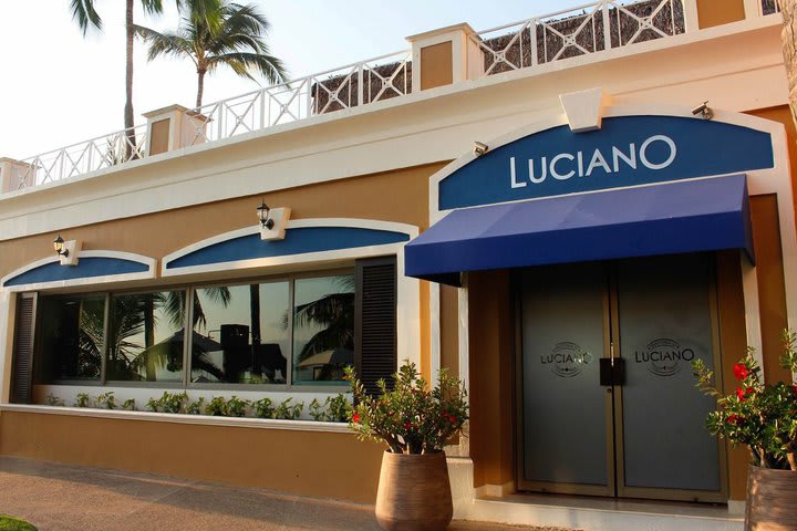 Exterior view of the Luciano restaurant