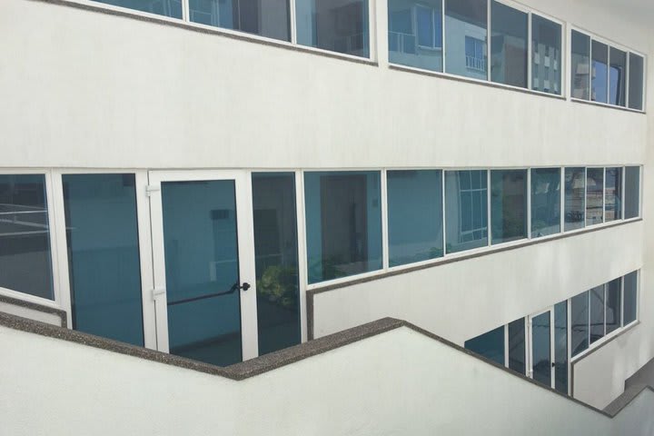 Exterior de las habitaciones