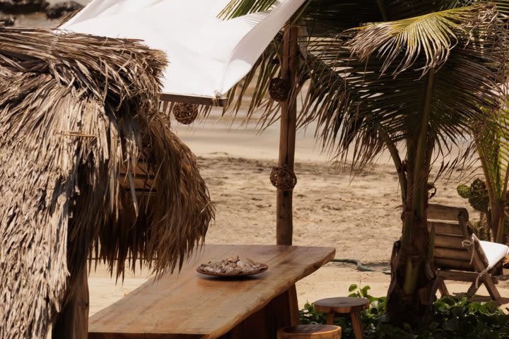 Mesa en la playa