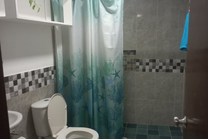 Interior del baño privado