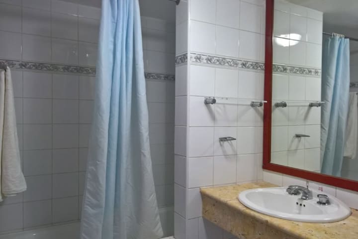 Baño de la habitación Suite