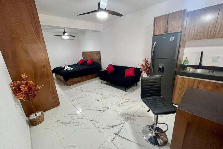 Apartamento de lujo king con sofá cama