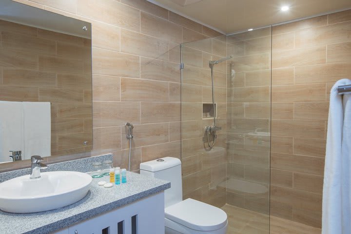 Baño privado de una habitación Estudio