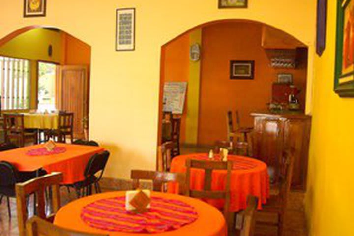 Cafetería del Hotel Mallorca en Palenque