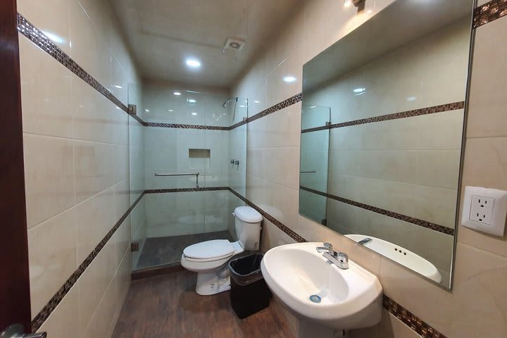 Baño de una junior suite