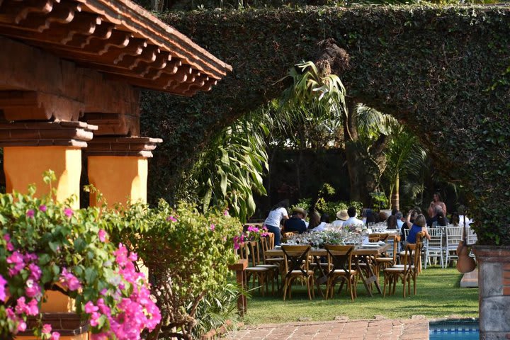 Evento en el jardín