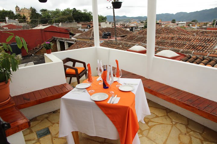 Terraza del restaurante