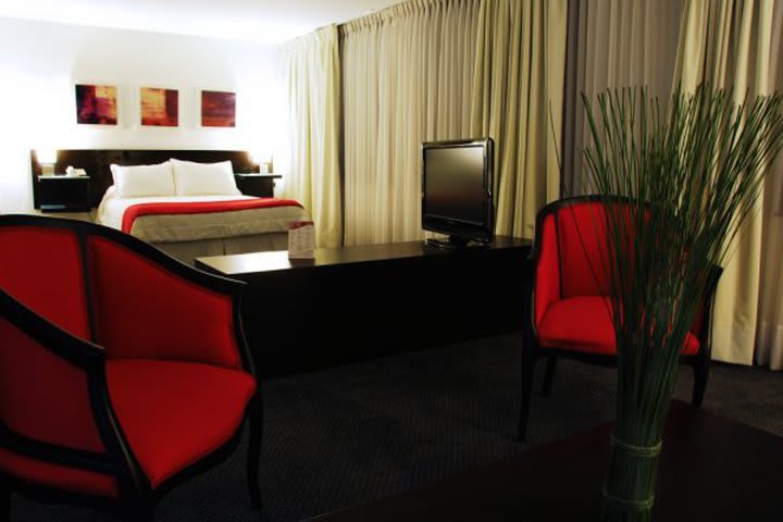 Habitación Junior Suite del Hotel Bogotá Virrey