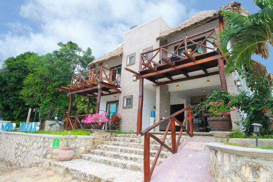 Hotel Pancho Villas Bacalar - Vista a Laguna