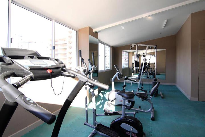 El hotel Galerías cuenta con un gimnasio