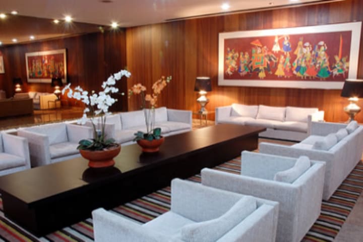 Lobby del hotel Othon Palace Belo Horizonte