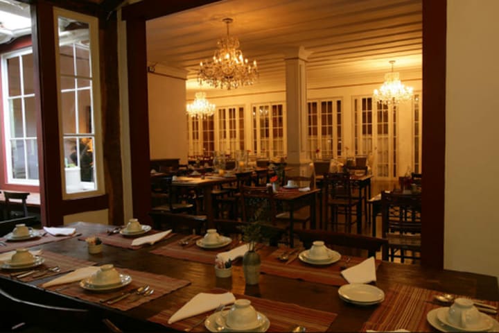 Restaurant at the Solar do Rosario hotel