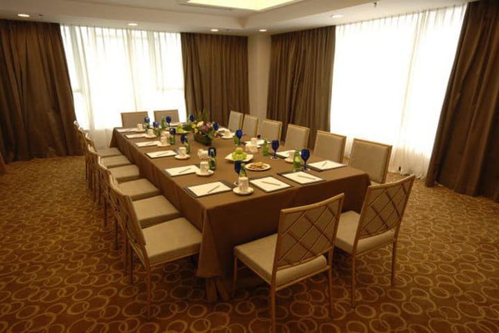 Sala de juntas del hotel Howard Johnson Zhangjiang Shanghai