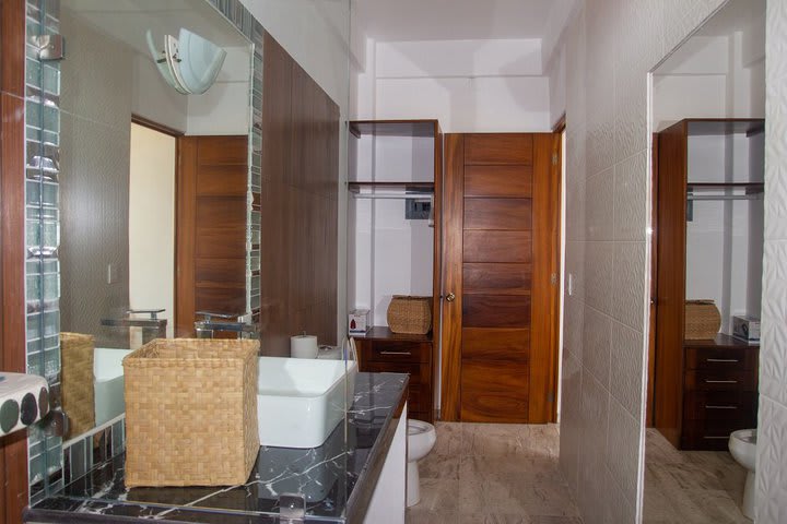 Baño privado de la habitación familiar