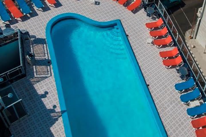 Piscina en la terraza