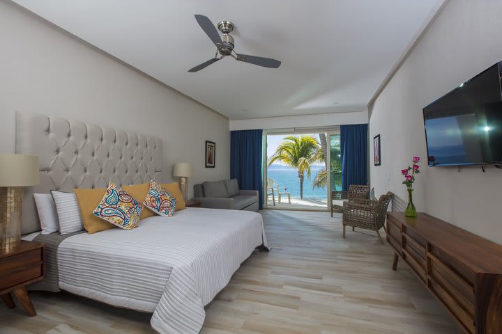 Junior suite con vista al mar