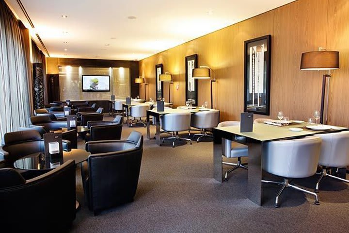 Enjoy a drink in the bar at AC Hotel Atocha