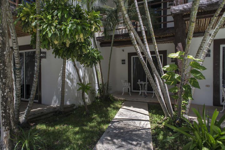 Interior view of the hotel