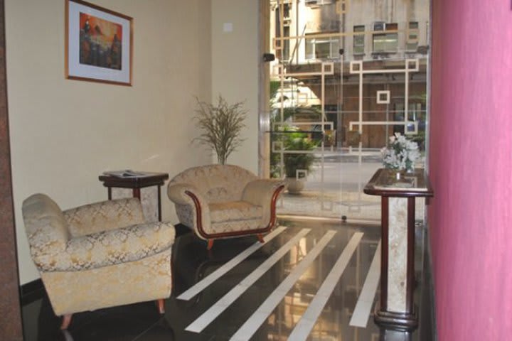 Lobby del Arosa Rio Hotel