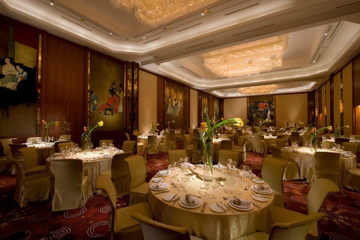 Gran salón del hotel Hilton en Shanghái