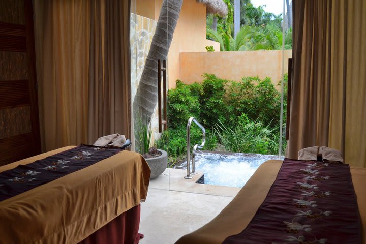 The Spa has several treatment cabins