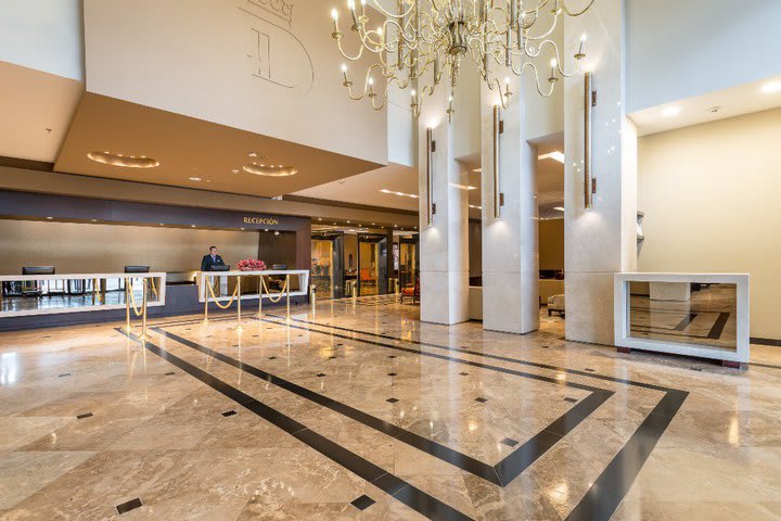 Recepción del hotel