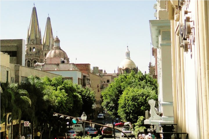 Vista desde el hotel Posada Regis de Guadalajara