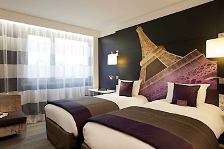 Las habitaciones del hotel Mercure Eiffel en París tienen internet inalámbrico