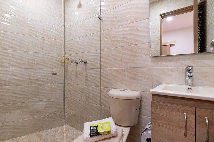 Baño de una habitación