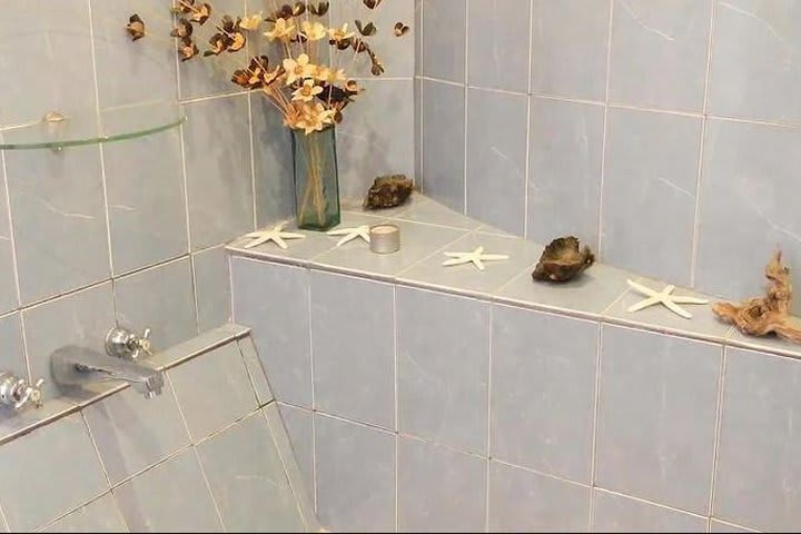 Bañera en la habitación Olinalá