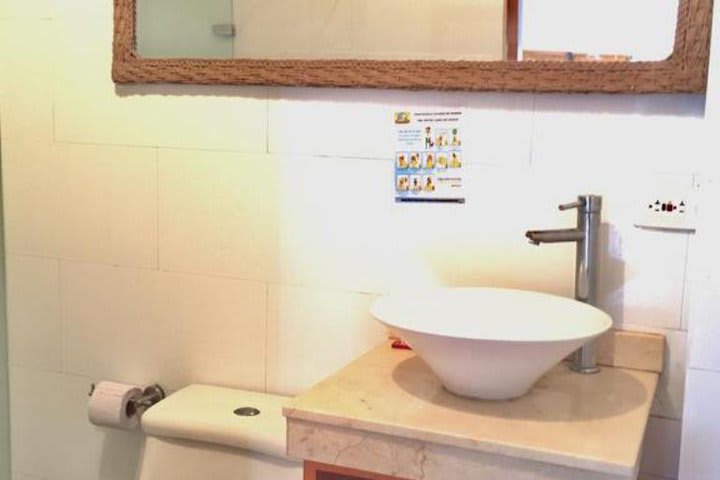 Baño de una habitación