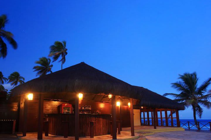 Bar at the Porto Galinhas Praia beach hotel
